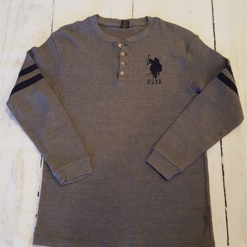 Boys US Polo Long Sleeve Did a 18